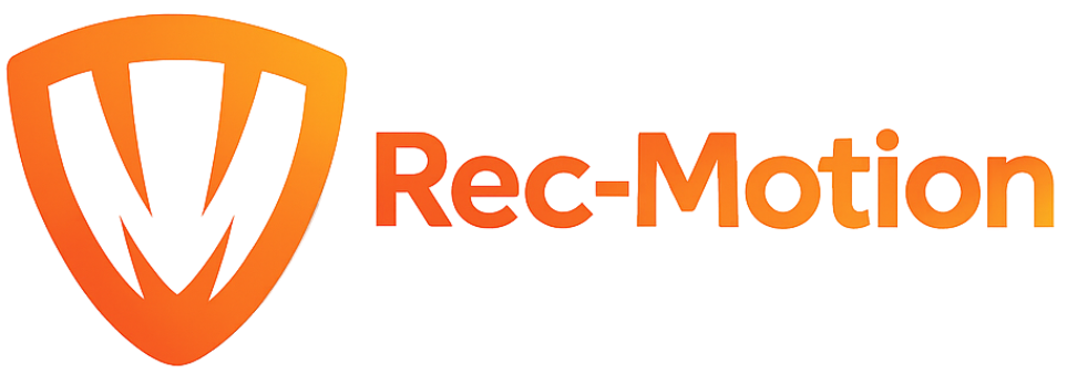 rec motion transparent background